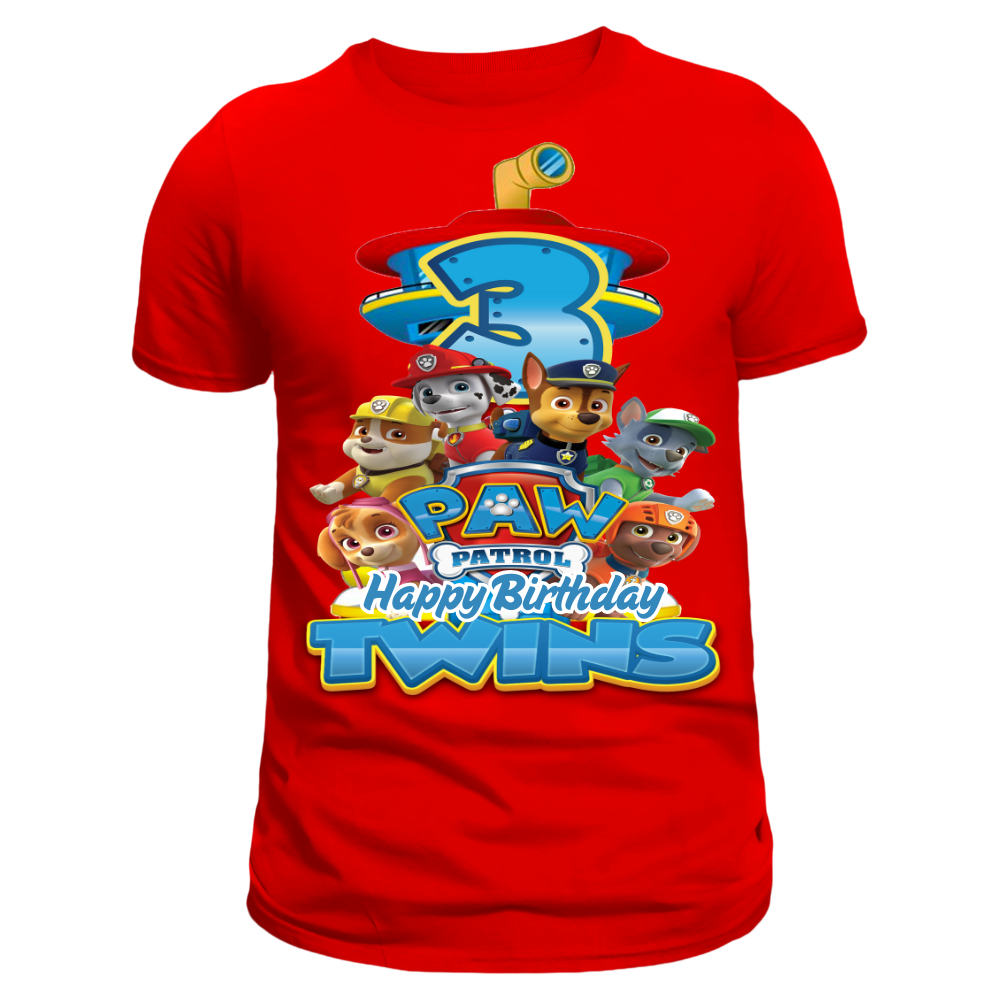 Paw Patrol Bday Shirts