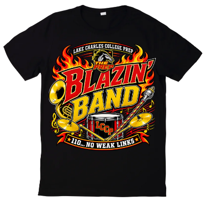 LCCP Blazin' Band Shirt