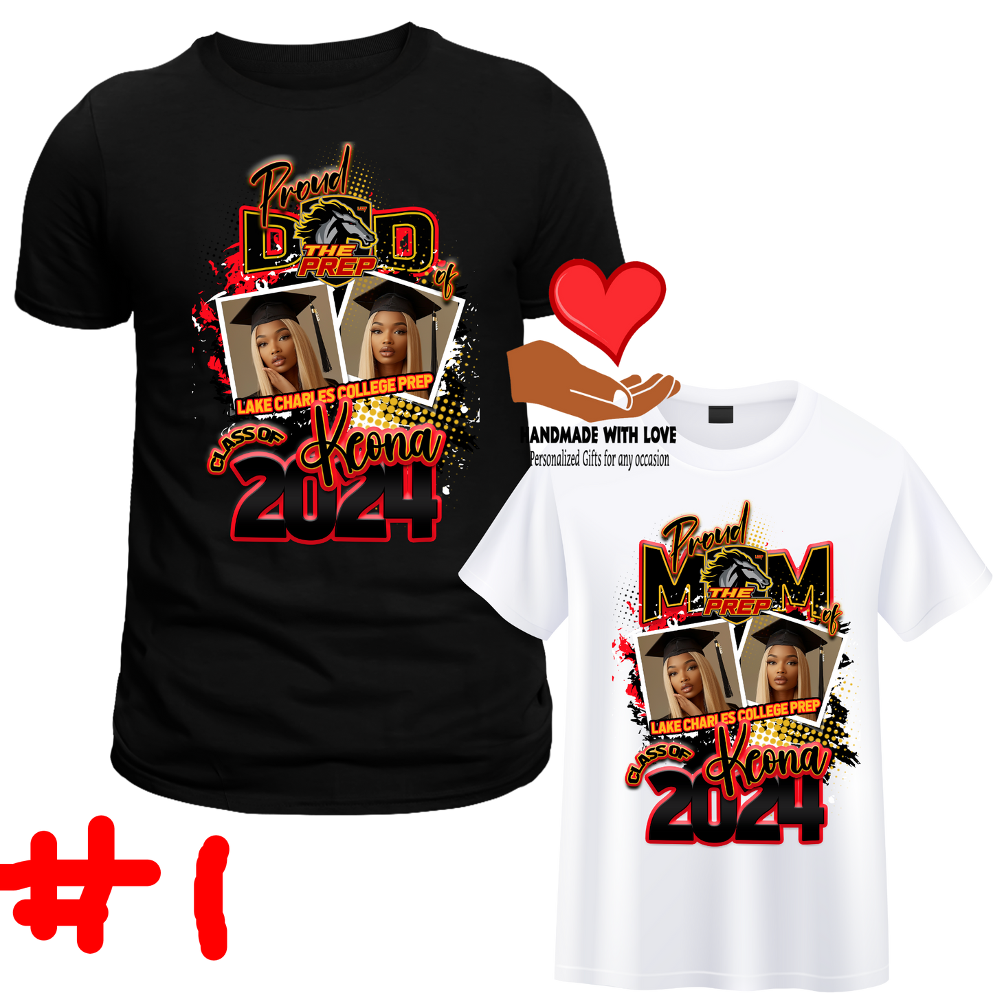 Photo graduation shirts
