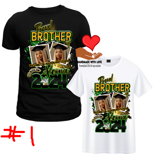 Photo graduation shirts