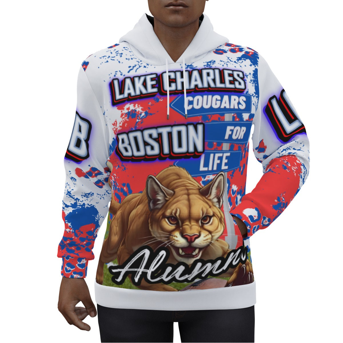 Lake Charles Boston Alumni Hoodie-Men