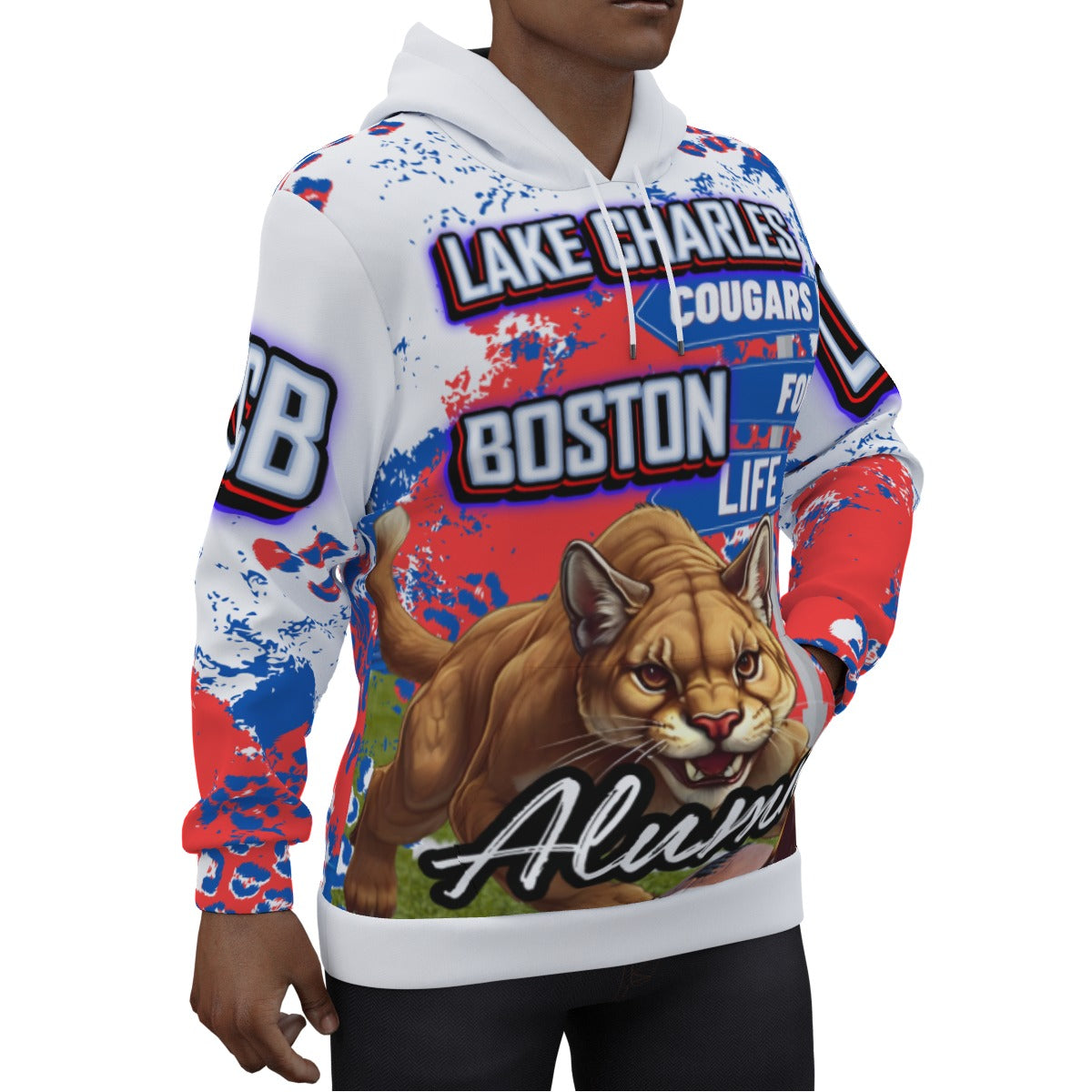 Lake Charles Boston Alumni Hoodie-Men