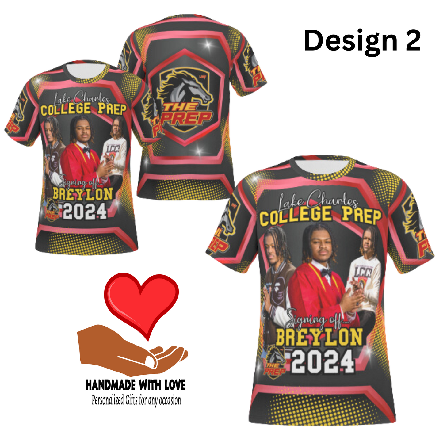 Pre-Ordered All over Sublimation Grad Shirt