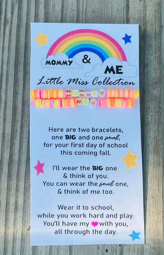 Mommy and Me Back to School Bracelets