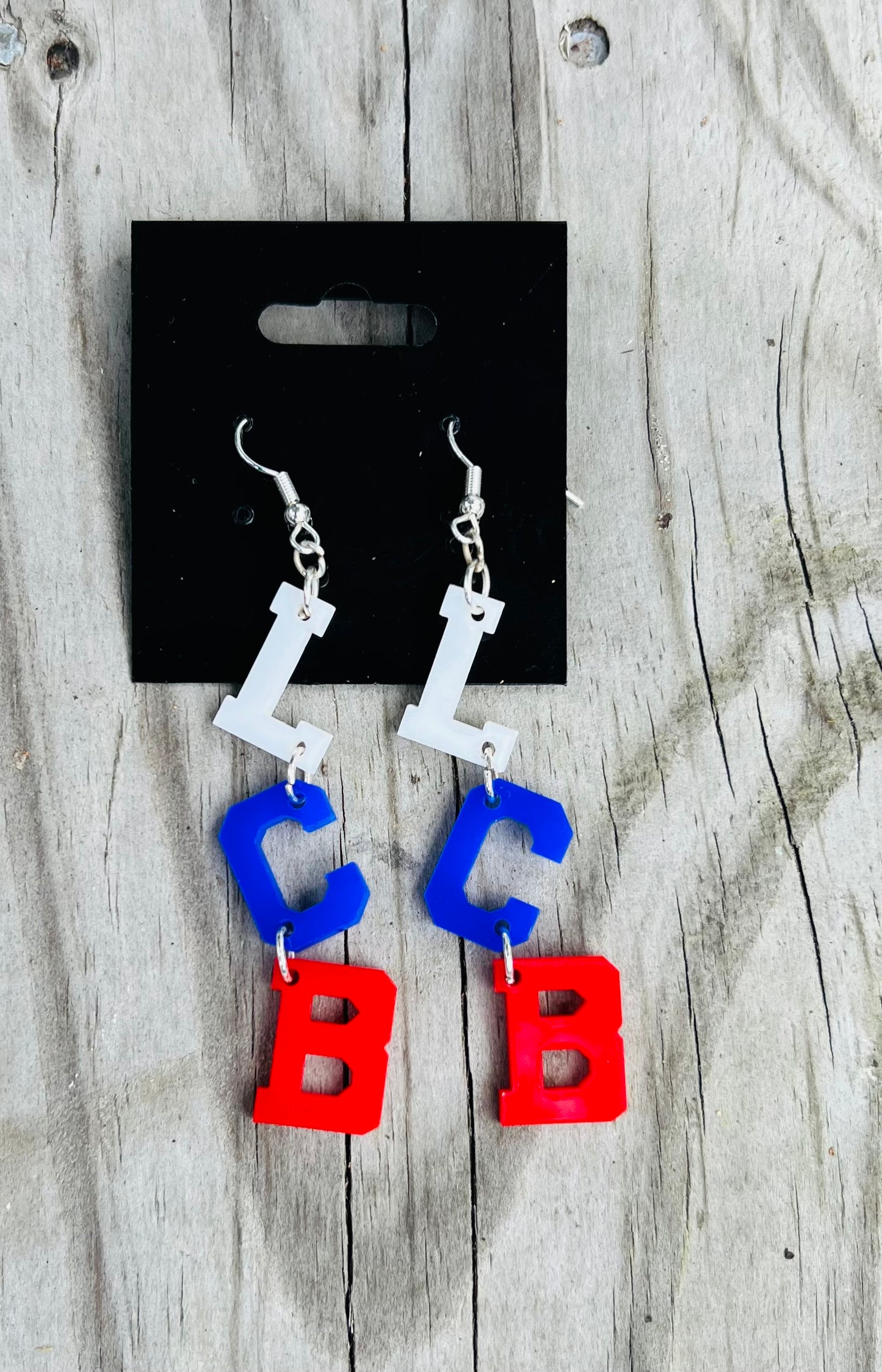 School Spirit Customized Earrings