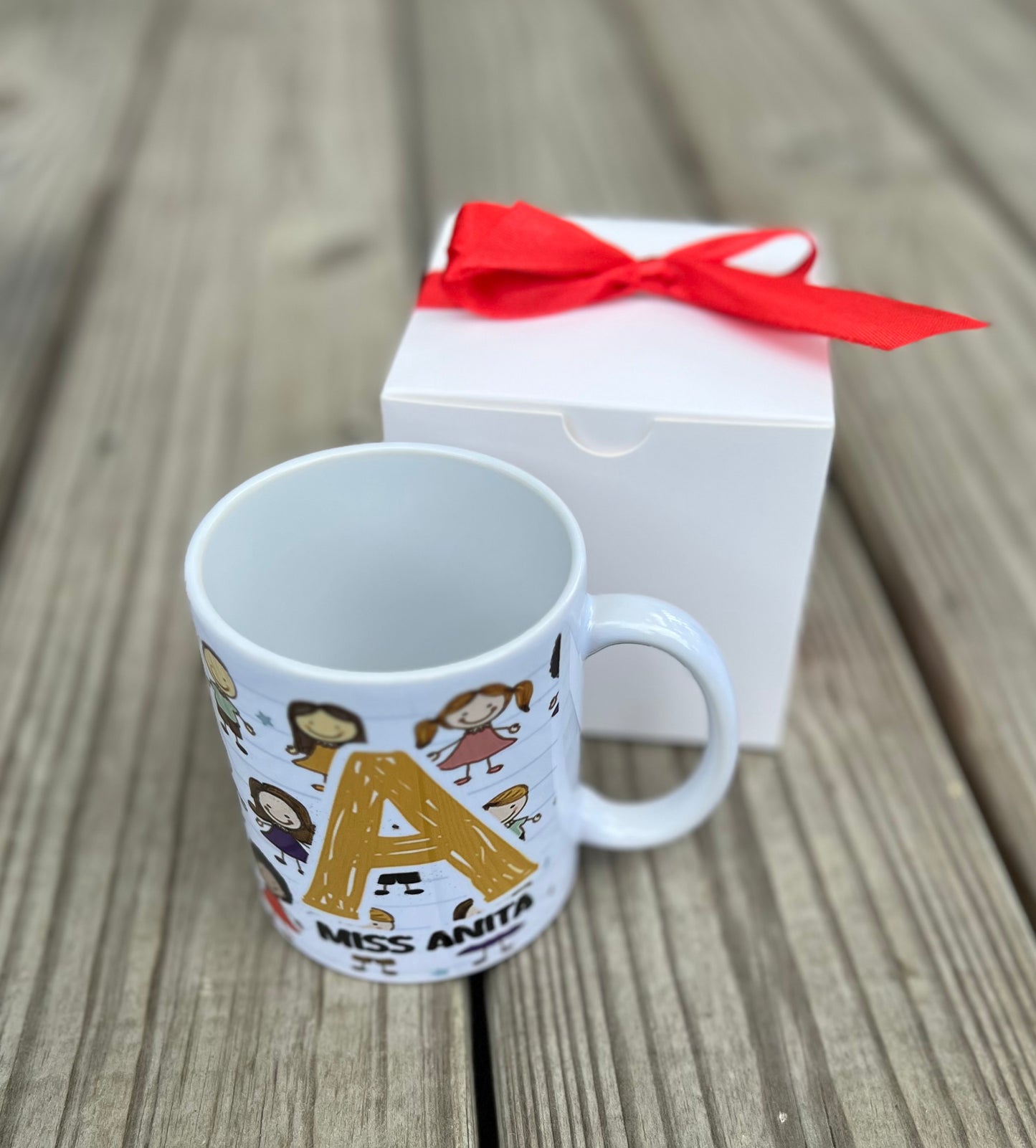 Teacher Custom Initial/Name Mug