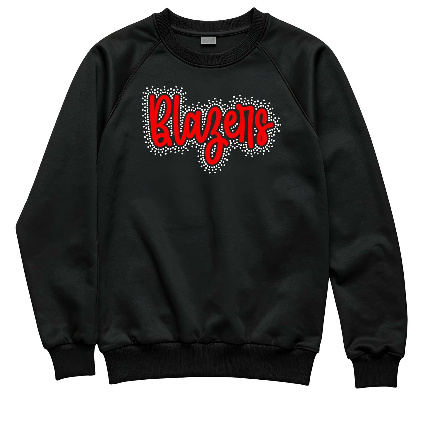 School Bling Metallic Puff Sweatshirt
