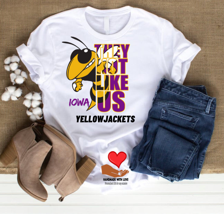 They Not like Us School Spirit TShirt