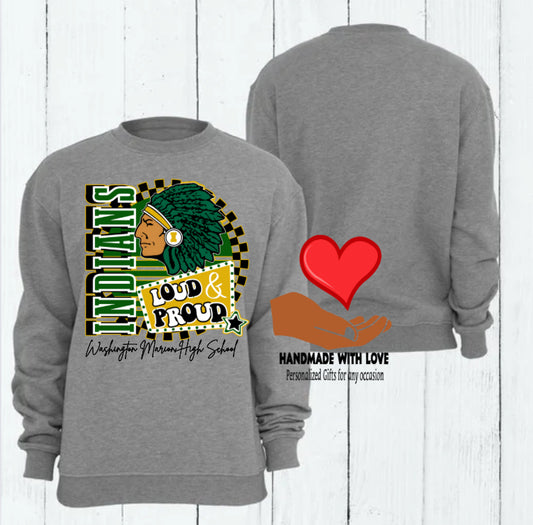 Washington Marion Indian Pride School Spirit Shirt