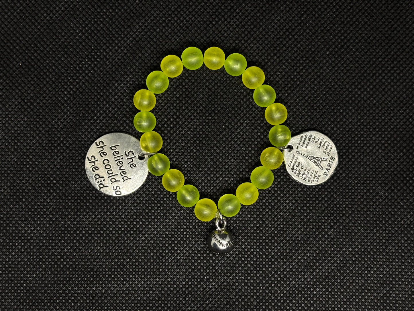 Little Miss Beaded Charm Bracelets
