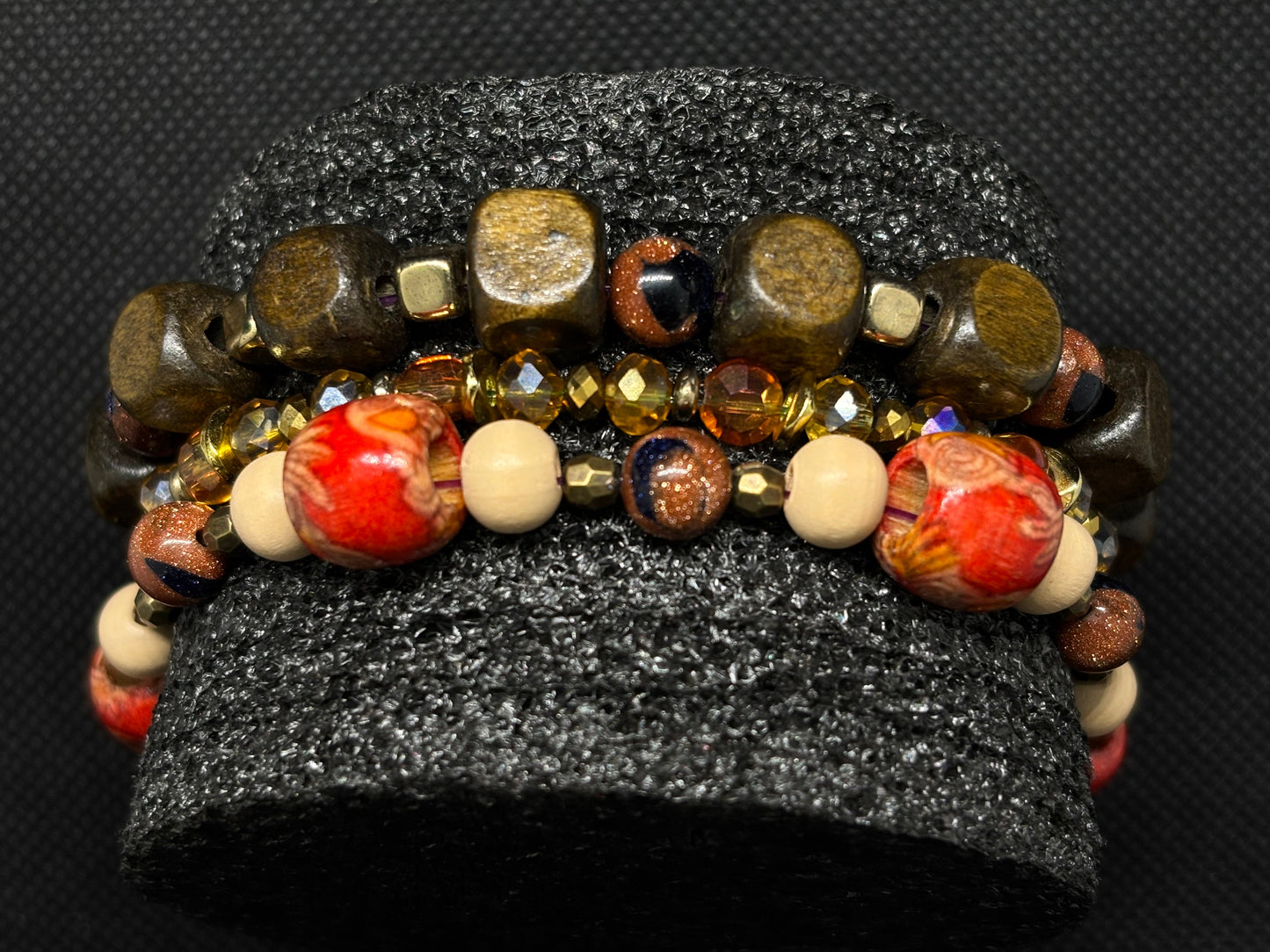 Little Miss Beaded Charm Bracelets