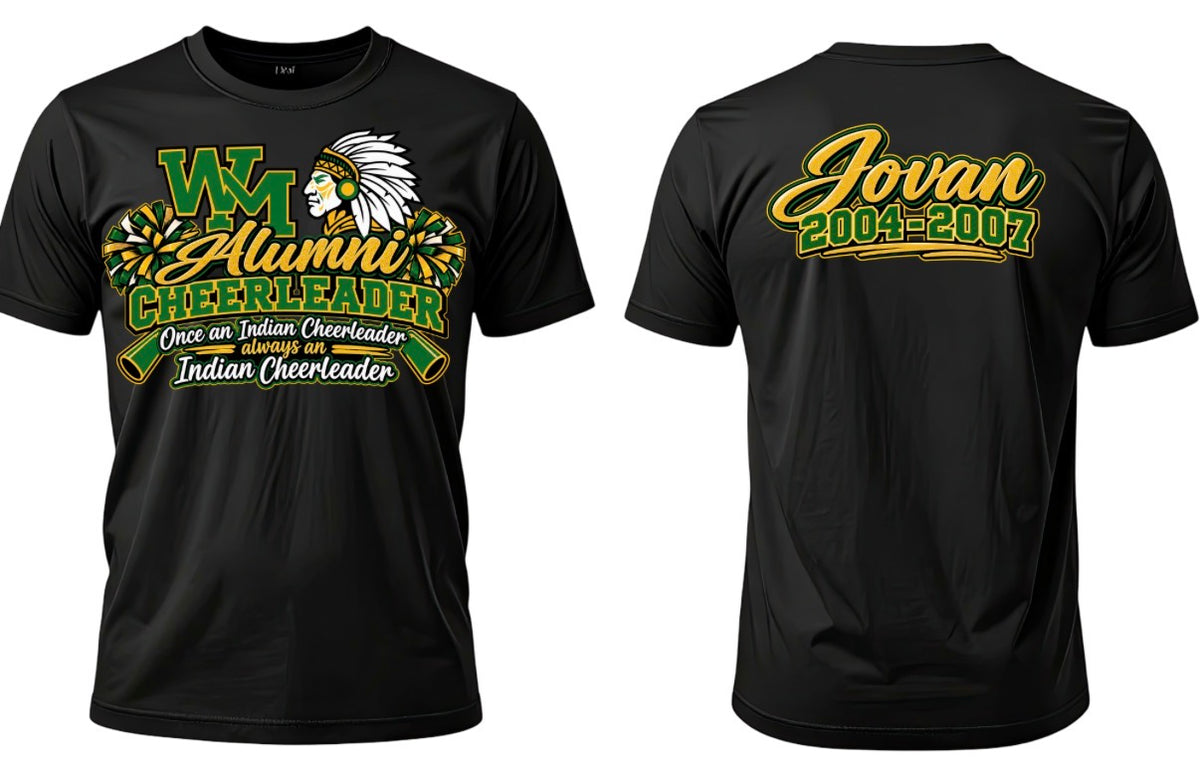 2026 WM Cheer Alumni Shirts