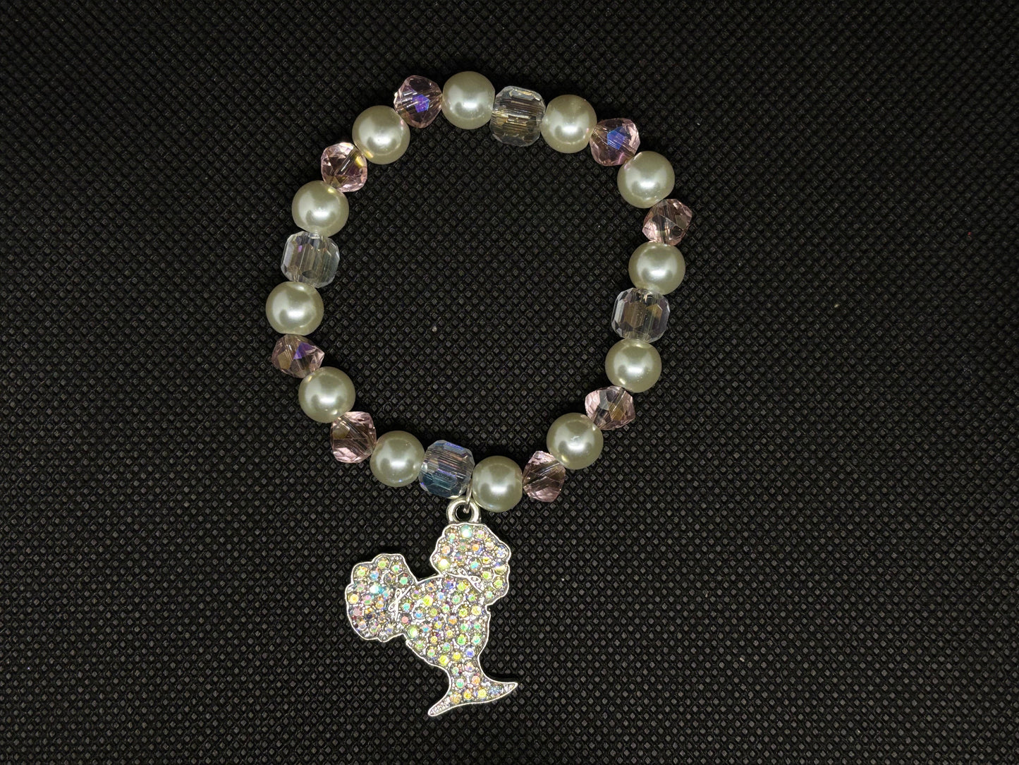 Little Miss Beaded Charm Bracelets