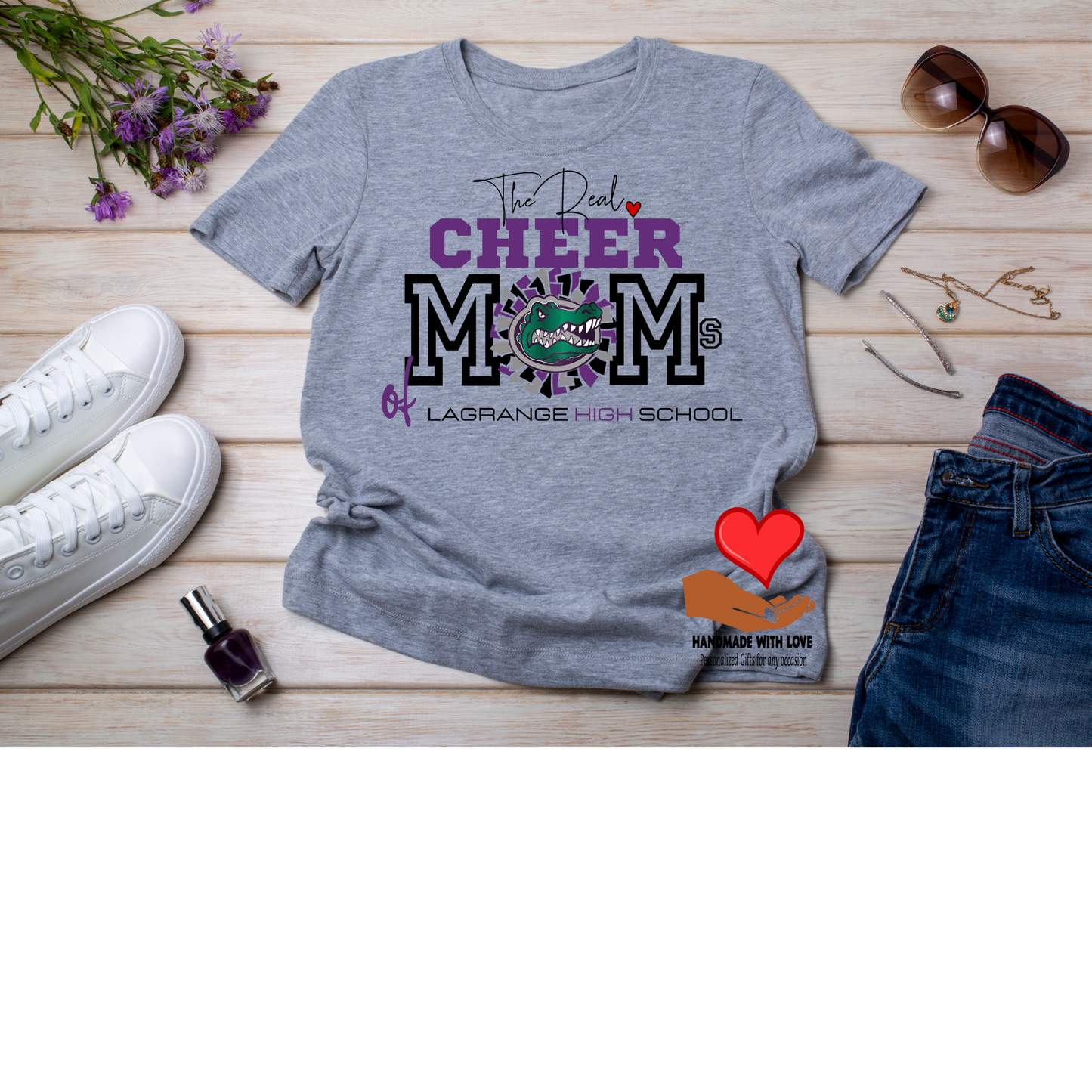 Real Moms School Spirit Shirt