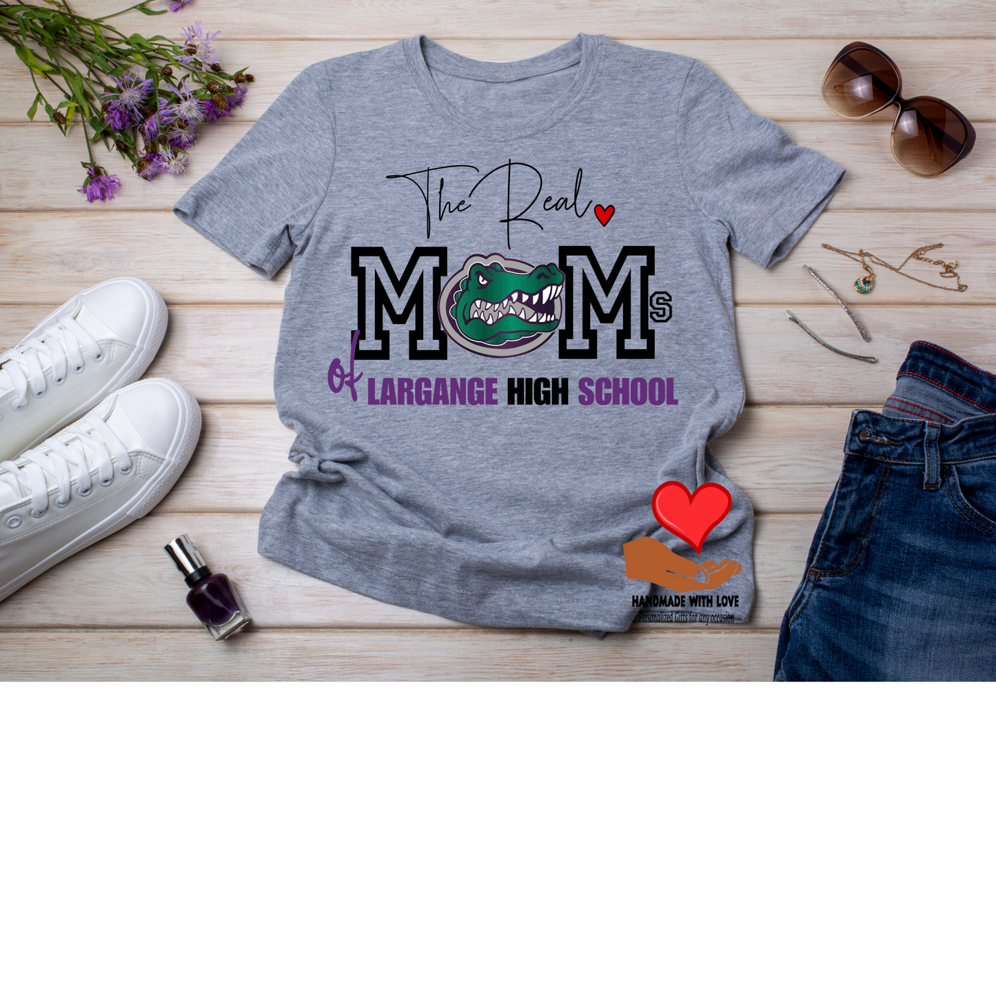 Real Moms School Spirit Shirt