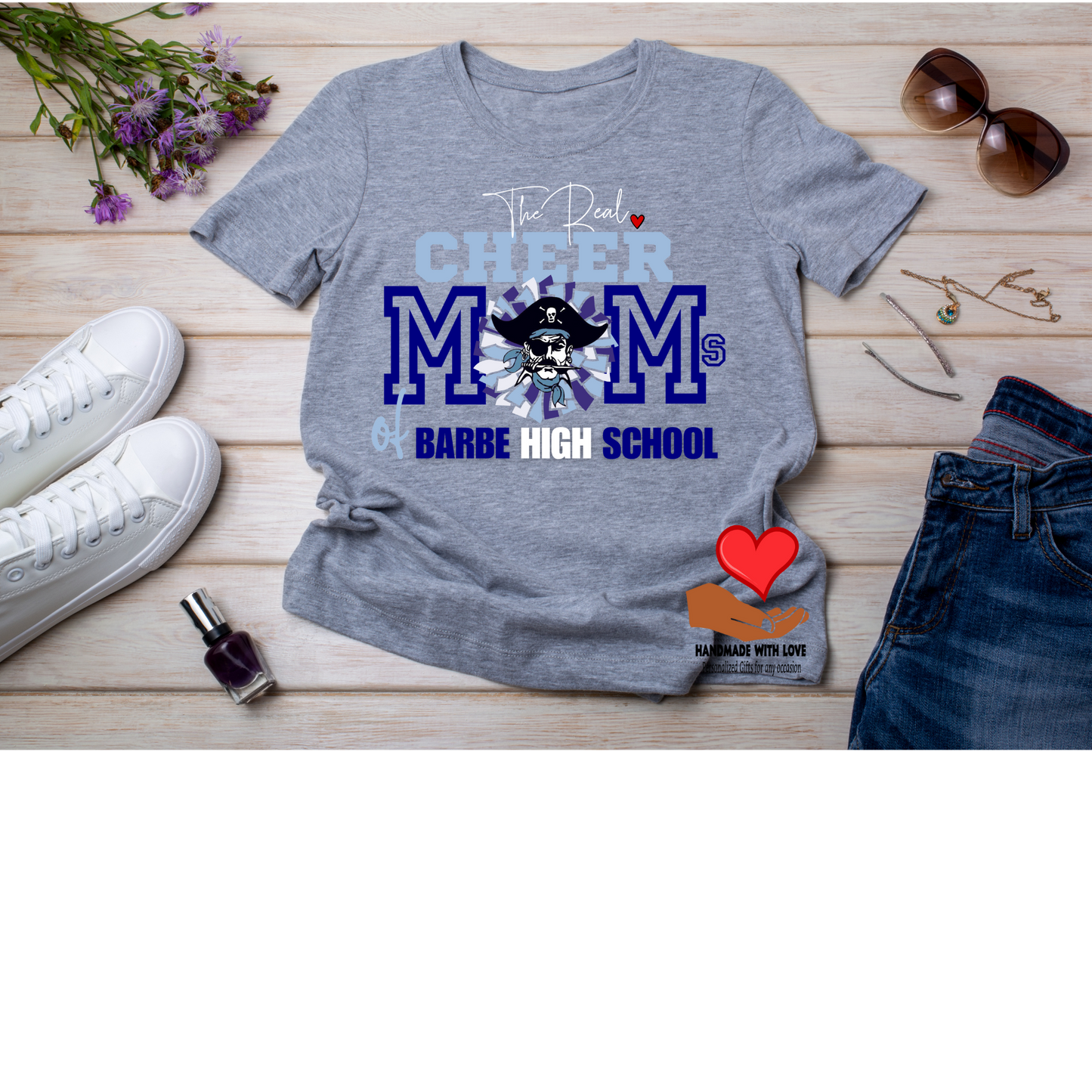 Real Moms School Spirit Shirt