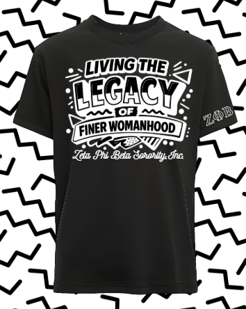 Zeta 2026 Finer Womanhood Glow T-Shirt