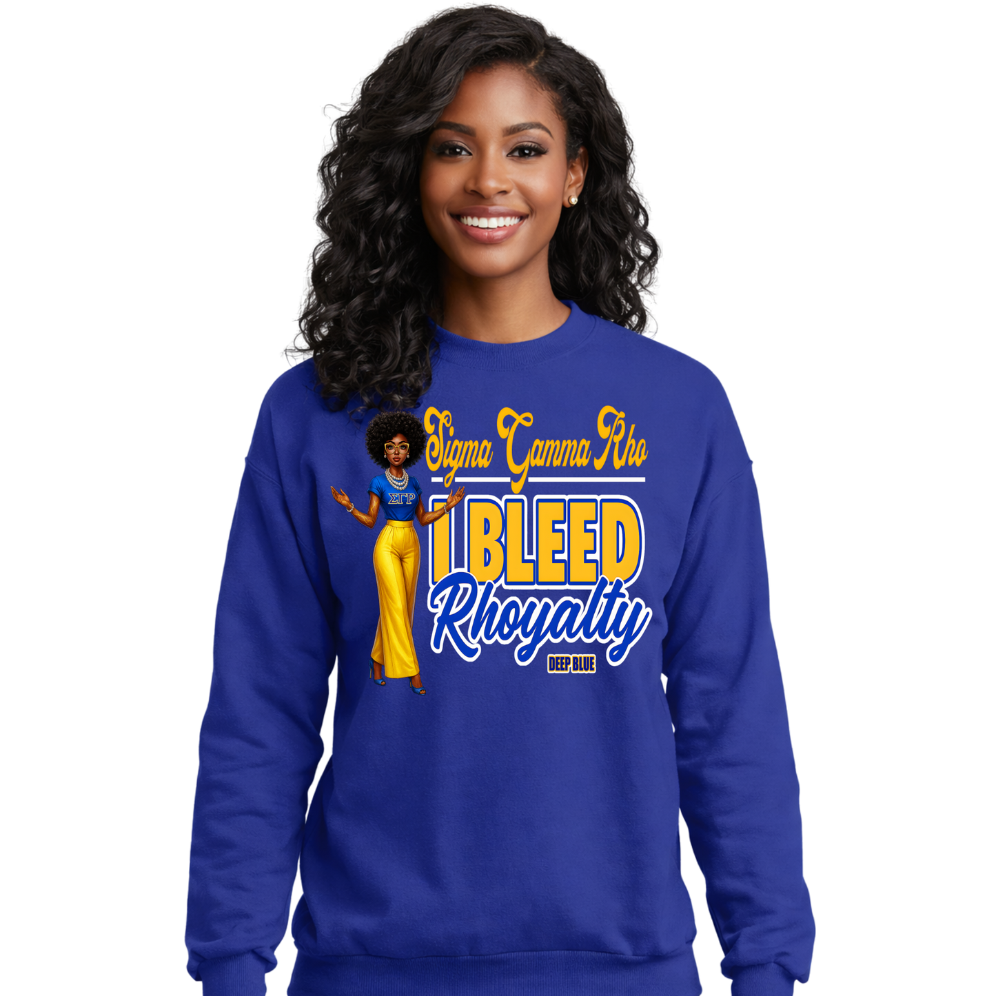 I Bleed Rhoyalty Sigma Gamma Rho Shirt