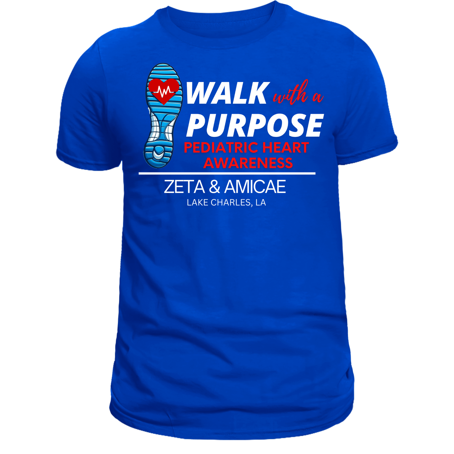 2025 Zeta/Amicae Pediatric Heart Walk Shirt