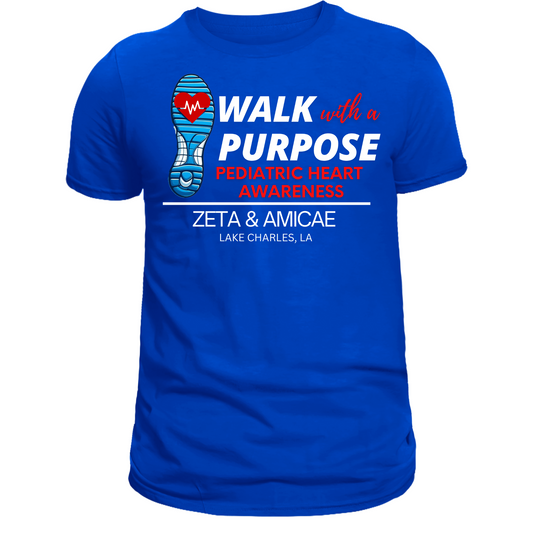 2025 Zeta/Amicae Pediatric Heart Walk Shirt