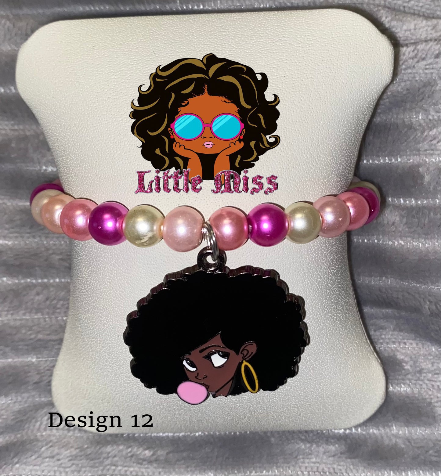 Little Miss Beaded Charm Bracelets