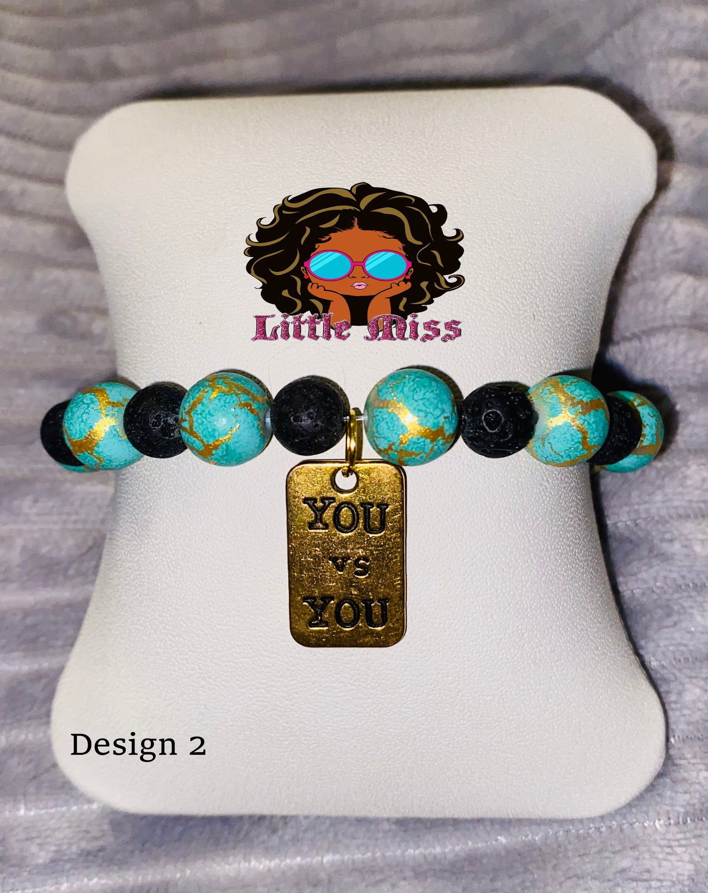 Little Miss Beaded Charm Bracelets