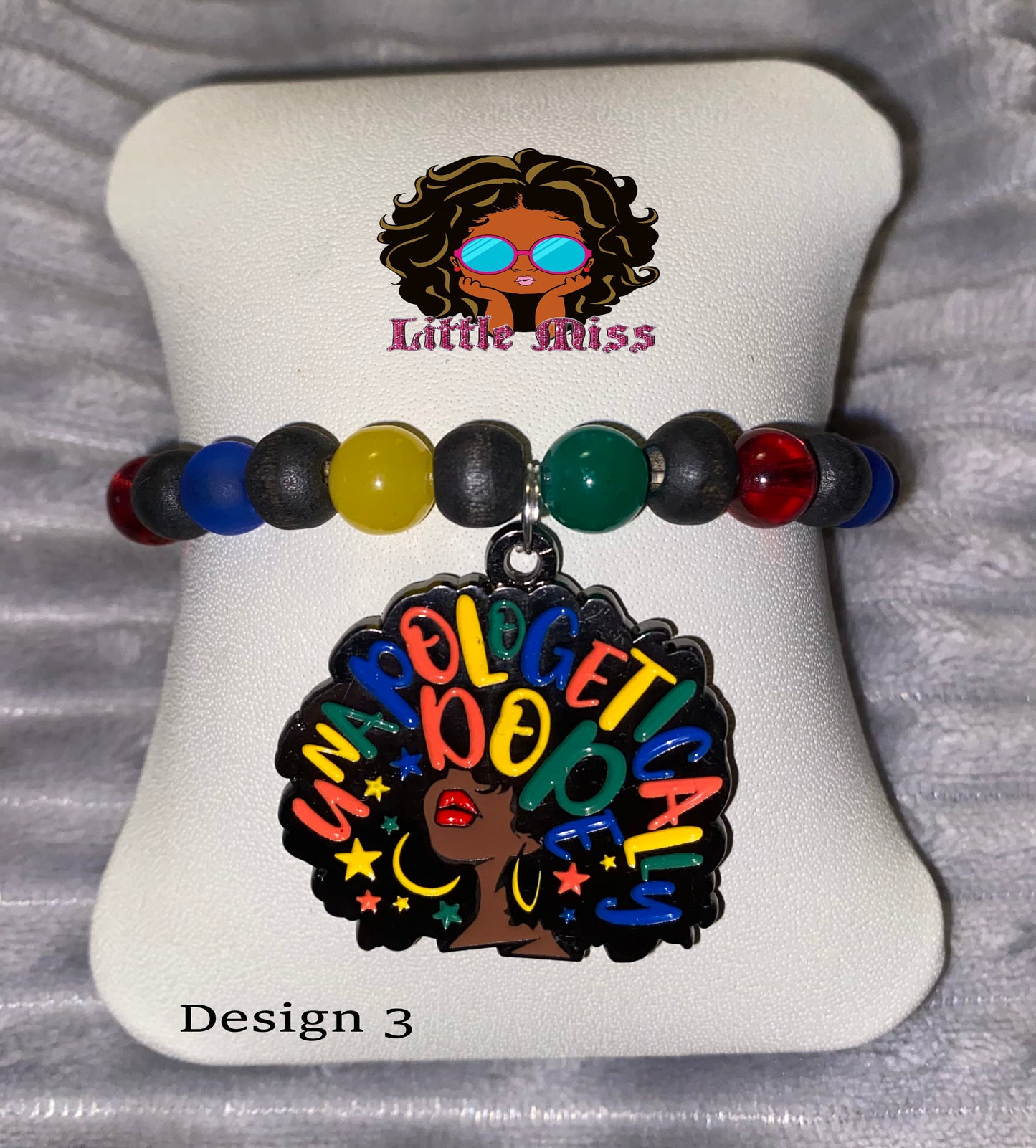 Little Miss Beaded Charm Bracelets