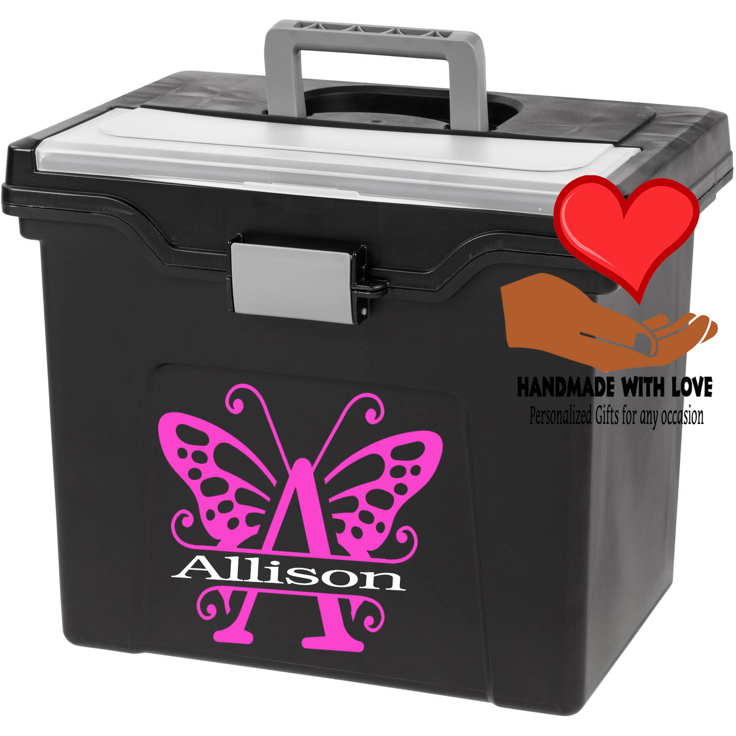 Personalized File Storage Box