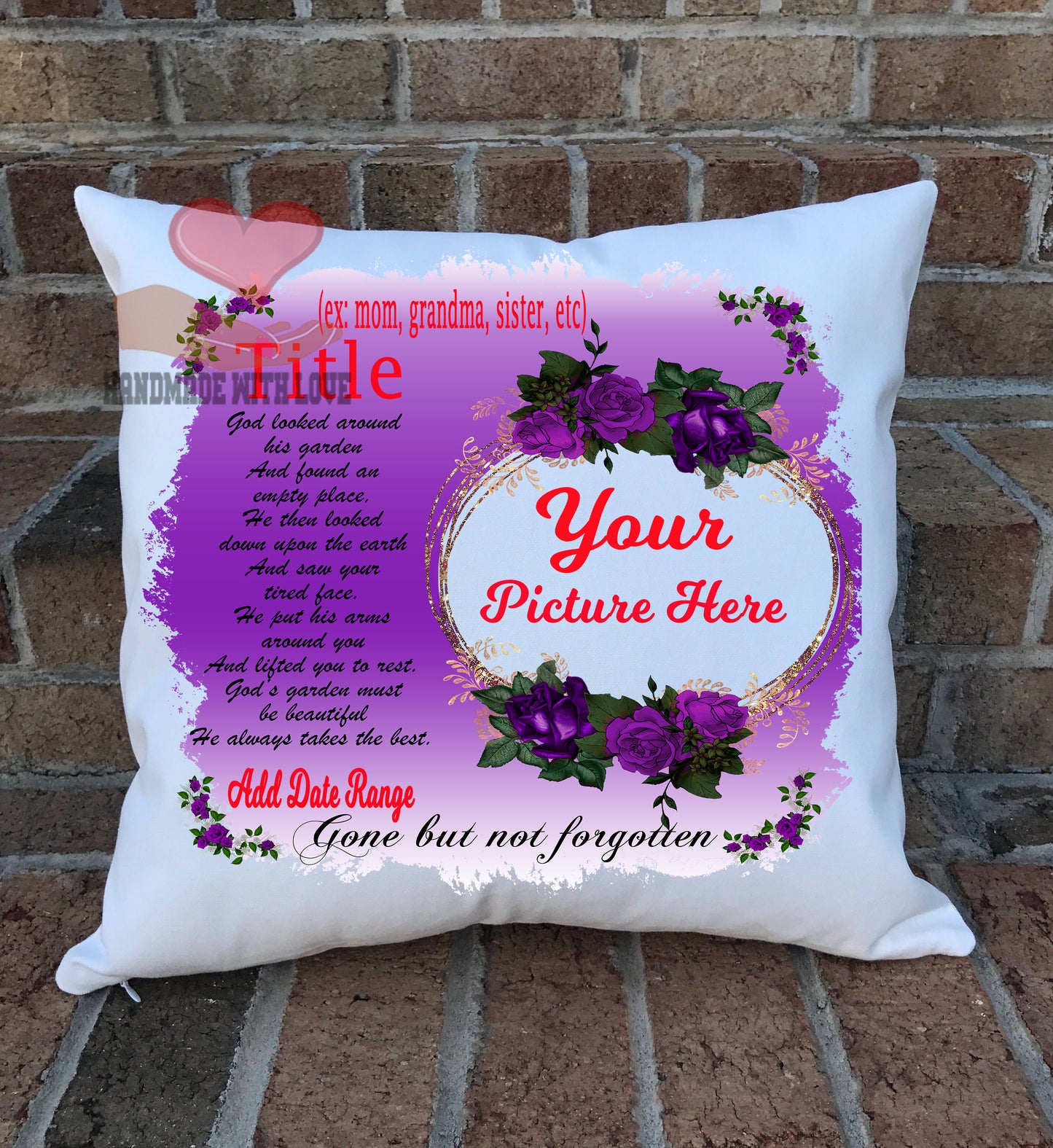 Memorial Throw Pillow