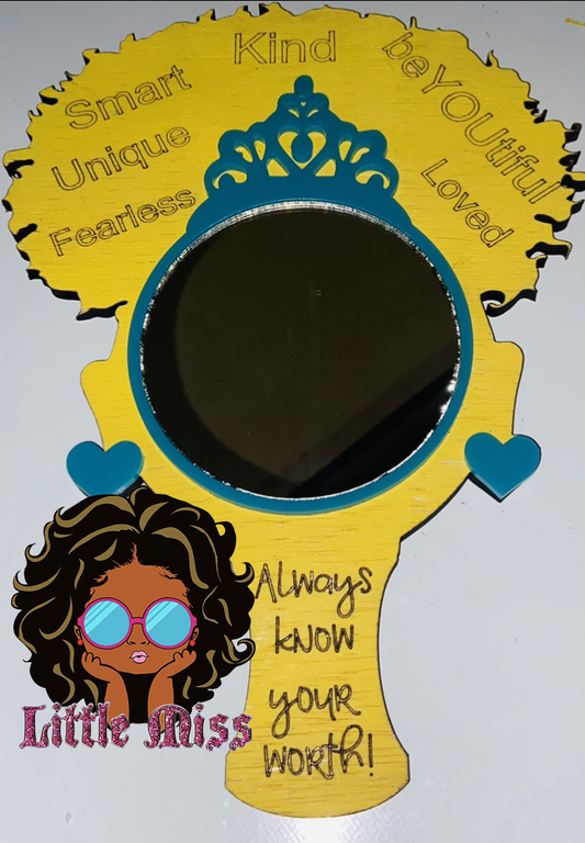 Girls Affirmation Mirror