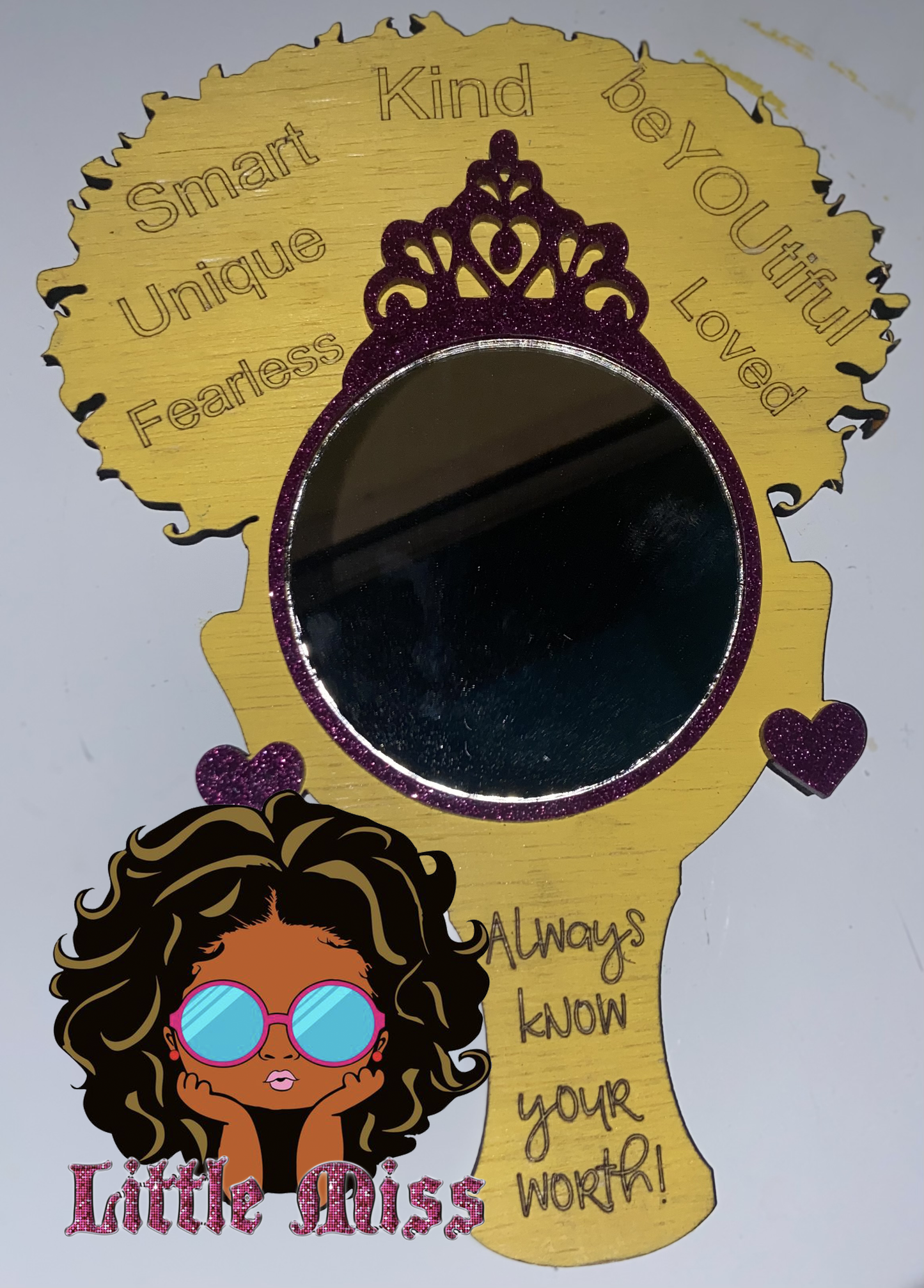 Girls Affirmation Mirror