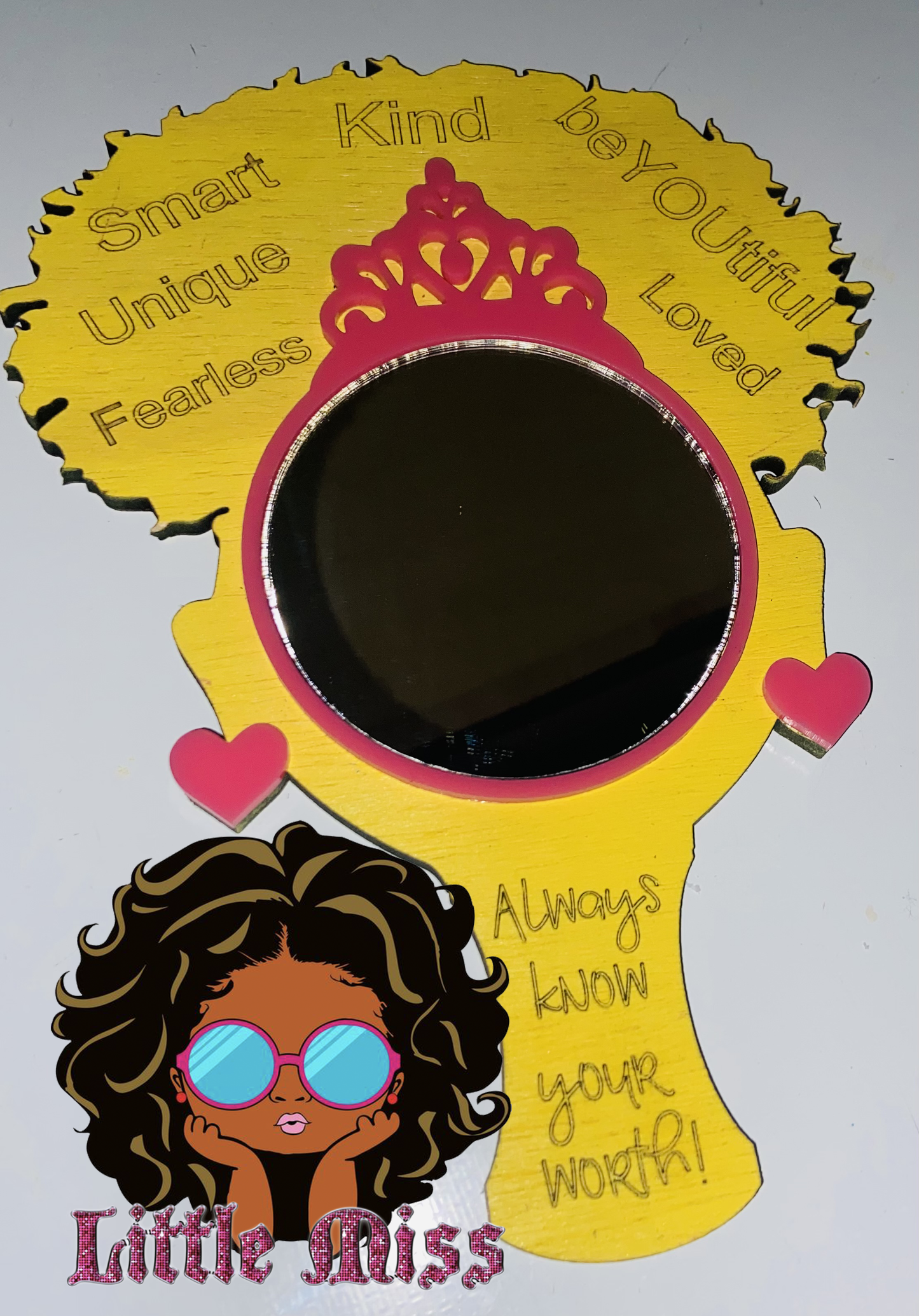 Girls Affirmation Mirror